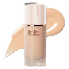 espoir Be Glow Foundation SPF27 PA++ 30g – Lightweight Radiant Glow Foundation with TRIPLE VOLUME Complex™, 24HR Glow-Lasting, Ultra-Thin Adhesion _ Made in KOREA